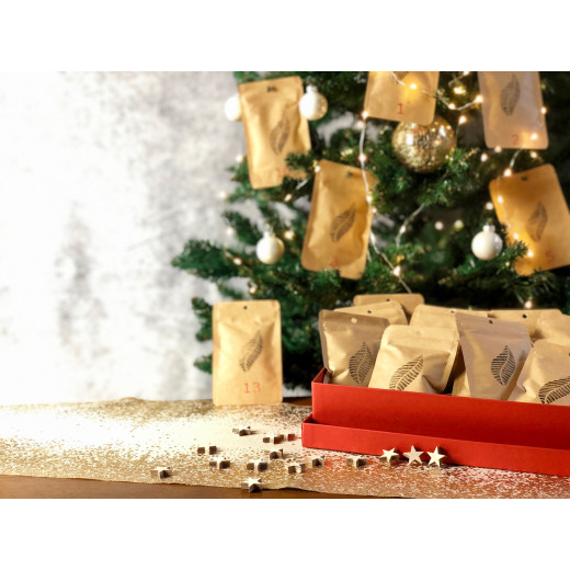 Calendrier De L'Avent De Thés MIJOMA Wintertraum - 24 Thés Exclusifs - Cadeau Noël - Certifié Rainforest Alliance